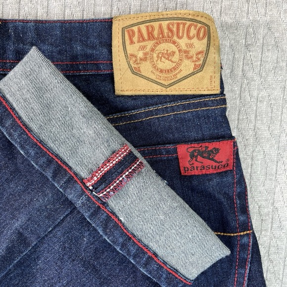 Parasuco Extreme Selvedge New With Out Tags Dress Jeans Women 28X34 Rare western - Picture 1 of 11